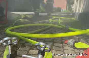 FW Witten: Folgemeldung: Dachstuhlbrand in Witten