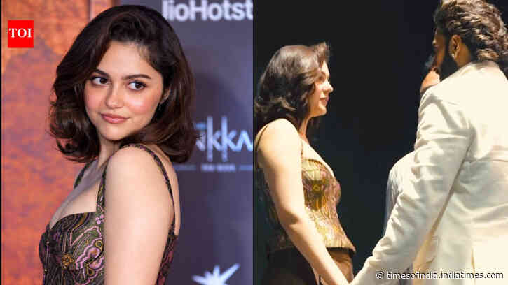 Aneet Padda is unrecognisable in this stunning chocolate brown corseted look