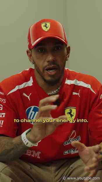 “Keep working hard and make sure you have fun” - words to live by from Lewis ❤️ #F1shorts #F1
