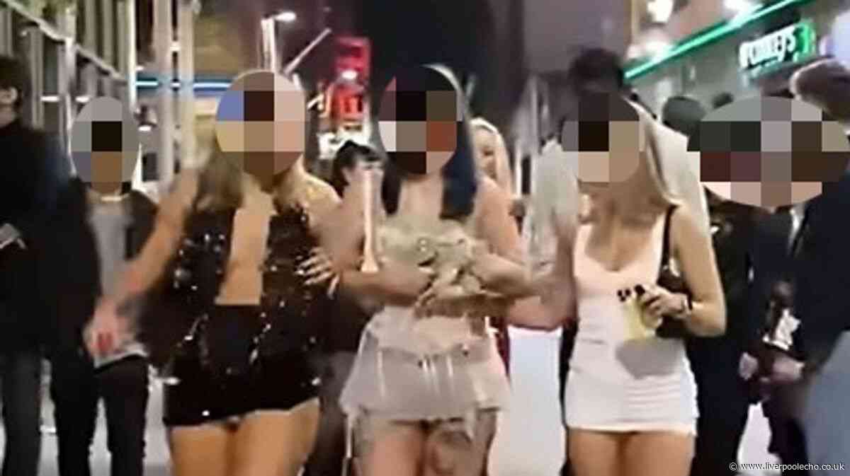 'Horrible' videos of women on nights out in Liverpool city centre watched by millions around the world