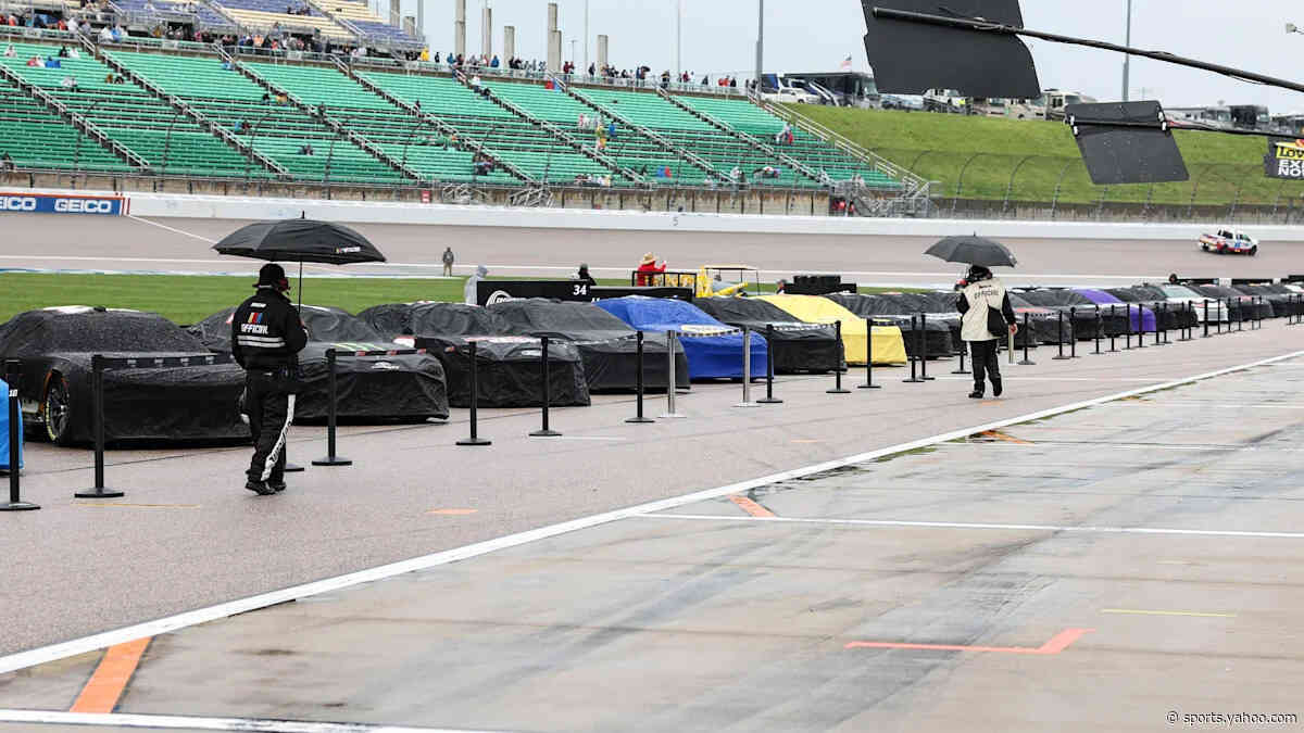 NASCAR Cup Series Qualifying Canceled, Starting Lineup for Kansas Speedway