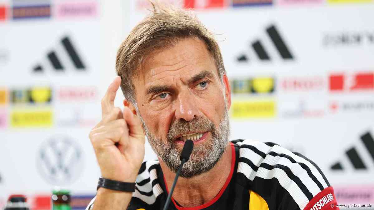 Es ist Klopp-Time beim DFB