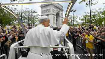 Papst predigt vor 800.000 Menschen in Paris – „Freude in Deutschland undenkbar“