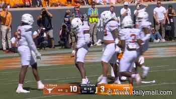 College football fans left shocked by star's 'disgusting' celebration in front of Donald Trump in SEC showdown