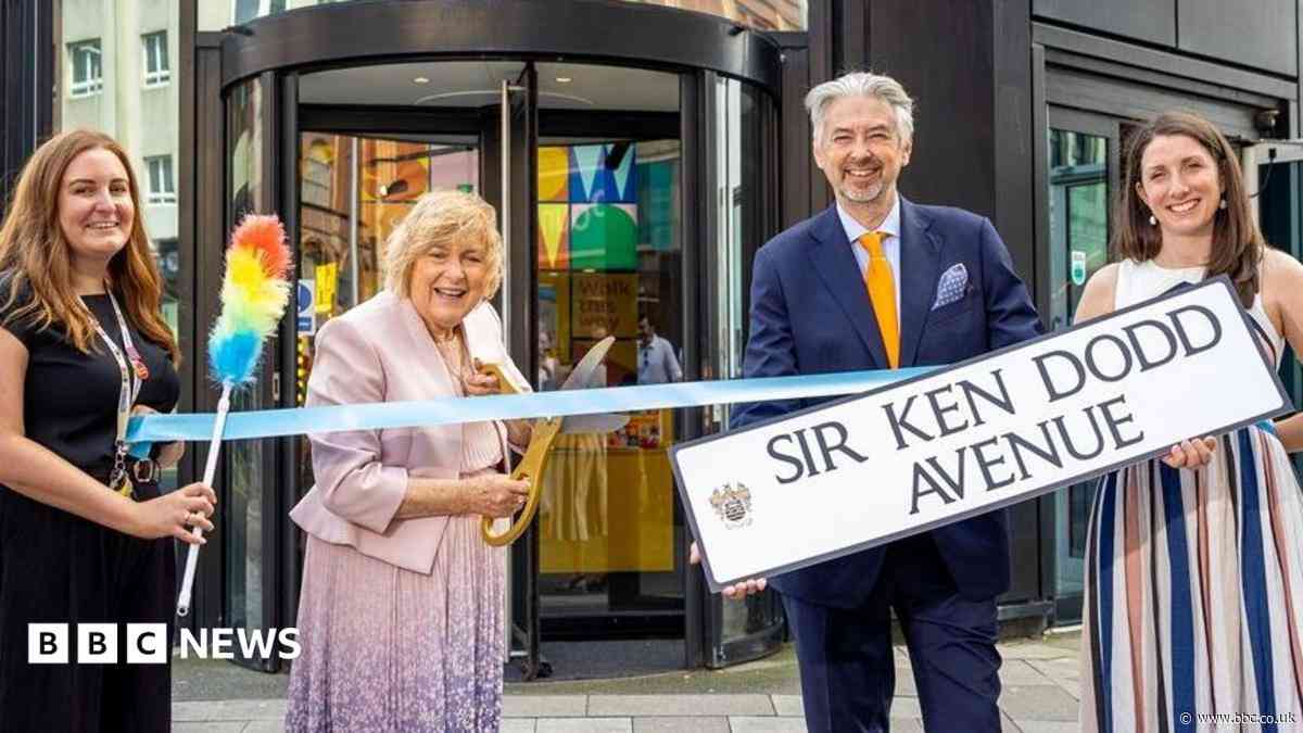 Street renamed after Sir Ken Dodd