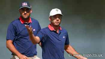 Americans make small dent in International lead at Presidents Cup
