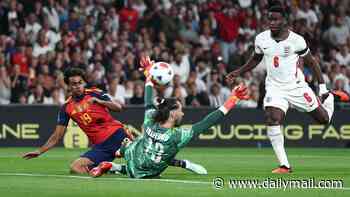 England vs Spain - UEFA Nations League LIVE: Lamine Yamal strikes inside TWO MINUTES after Marc Guehi error