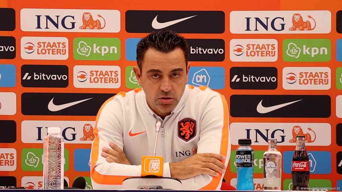 Xavi laat toekomst Memphis bij Oranje in het midden: 'Nieuwe lijst in november'