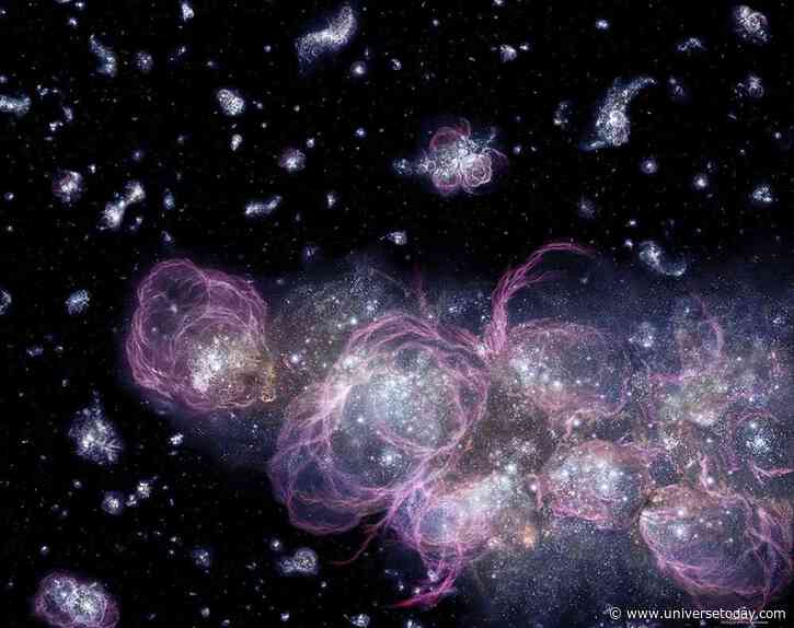 Strange Galaxies in the Early Universe Were Shaped by Weird Stars