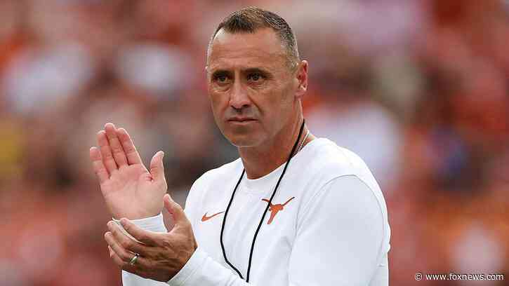 Texas' Steve Sarkisan's first interview with Holly Rowe goes off without a hitch after viral postgame incident