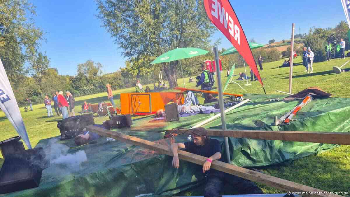 „Explosion“ am Anglberger Weiher: Rund 700 Rettungskräfte bei Großübung in Zolling gefordert