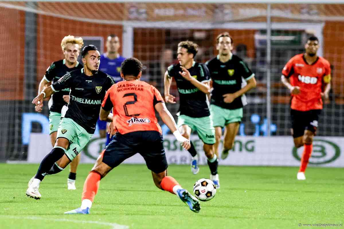 Prachtige poeier bij Volendam - VVV: zes doelpunten op avondje NAC