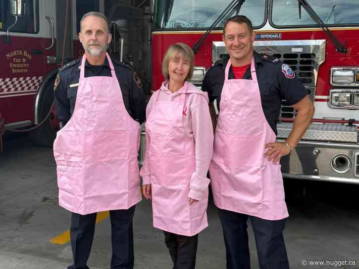 First responders trade manicures for pancakes for CIBC Run for the Cure challenge