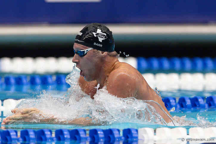 Luke Barr Takes 4 Seconds Off His Lifetime Best in the 200 Yard Breaststroke