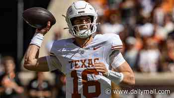 Donald Trump waxes lyrical over Arch Manning's 'great genetics' as Texas star leads huge win over Tennessee