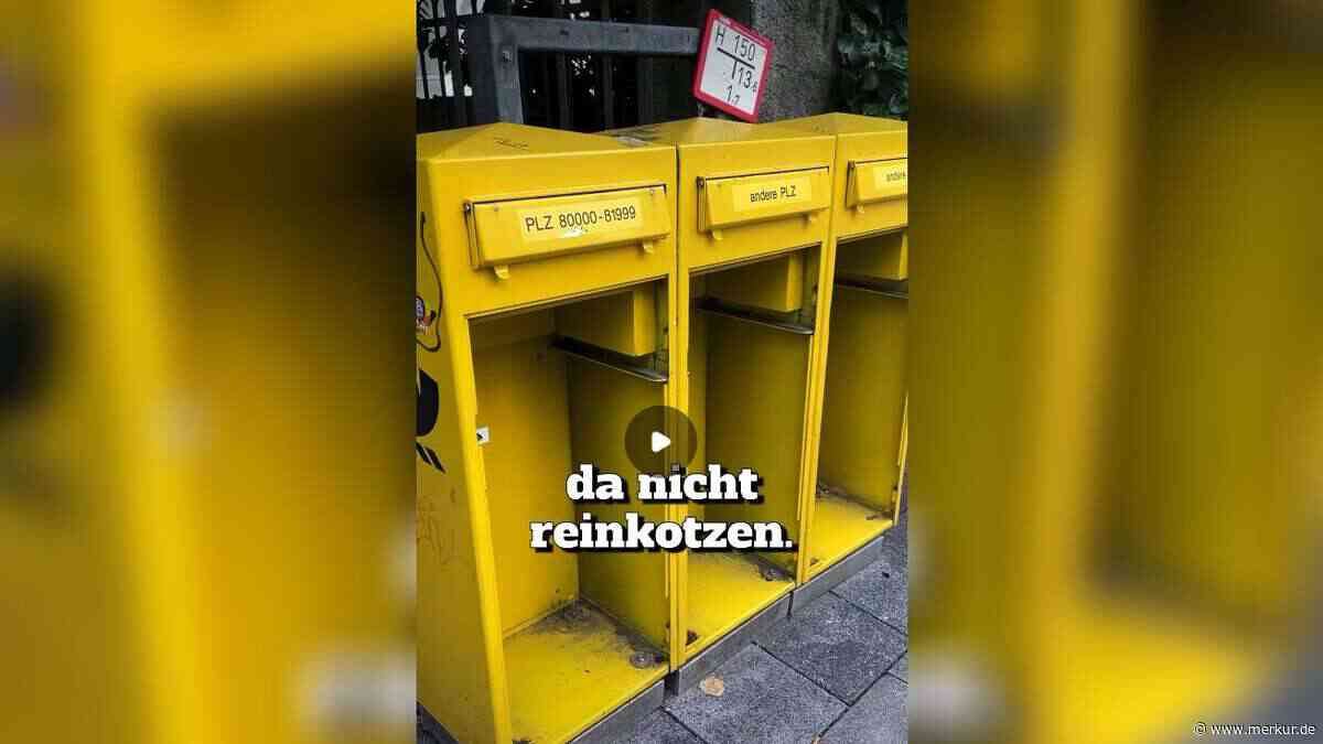 Oktoberfest-Rätsel gelöst: Warum Parkautomaten verhüllt und Briefkästen gesperrt sind