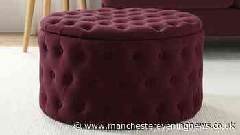 Dusk's reduced storage ottoman in 'must-have' autumn colour doubles up as a chair