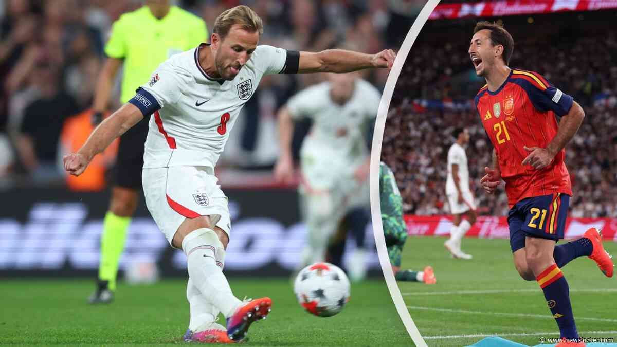 Wereldkampioen Spanje neemt Engeland te grazen na wonderlijke uitglijder van Harry Kane