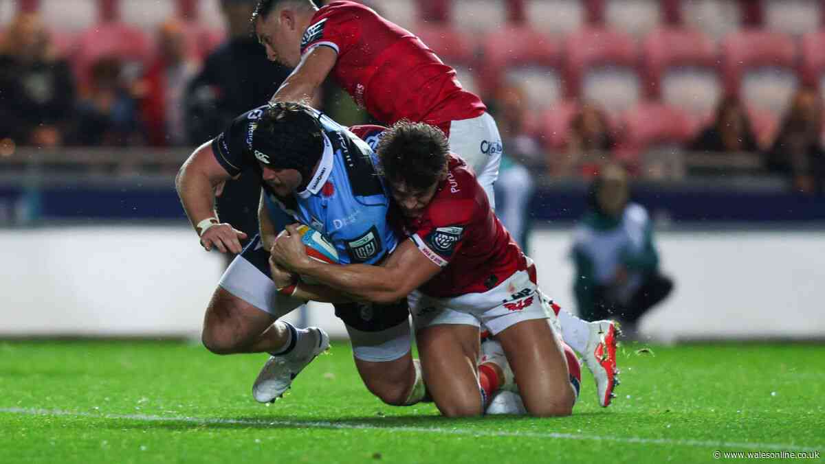 Evan Lloyd try seals Cardiff victory as dominant second-half display sinks Scarlets