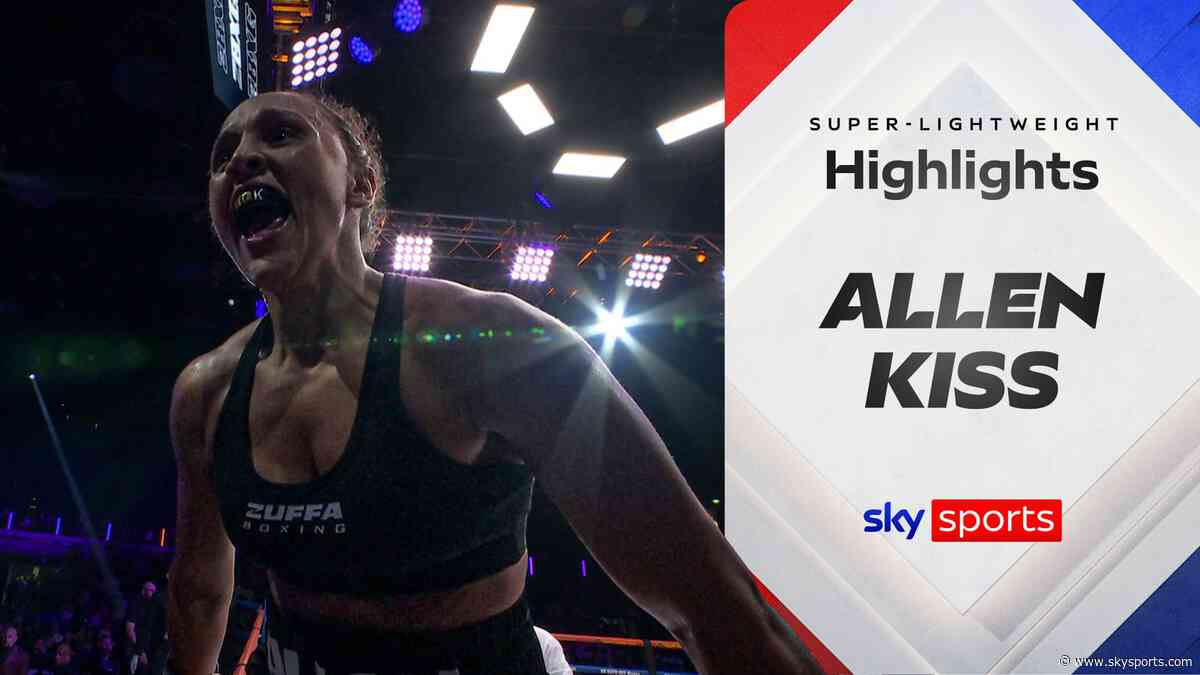 Dream debut! Allen stops Kiss in impressive pro debut