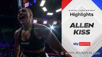 Dream debut! Allen stops Kiss in impressive pro debut