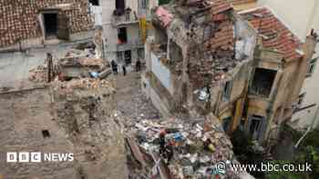 British national among six dead in building explosion close to Acropolis in Athens