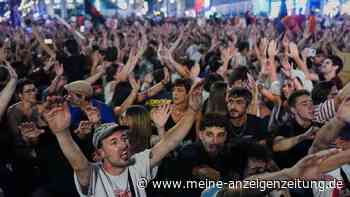 Riesen-Protest gegen Zwangsräumung einer Rentnerin in Madrid