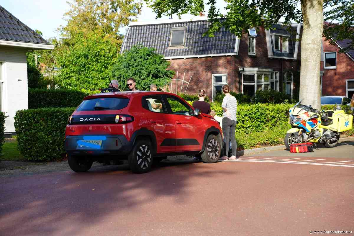 Scooteraar aangereden