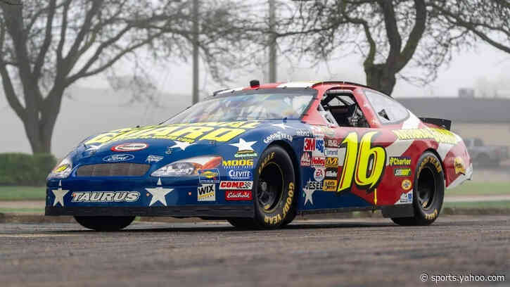Cleetus McFarland buys Greg Biffle's 2004 NASCAR Cup race car for $47,000