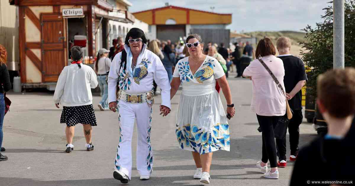 Big Elvises, young Elvises, thin Elvises, old Elvises: Elvis Festival kicks off in Porthcawl