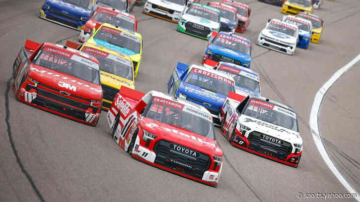 NASCAR Craftsman Truck Series Race at Kansas Halted Due to Rain
