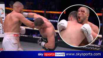 Pirotton mocks Fisher after HUGE right hand!