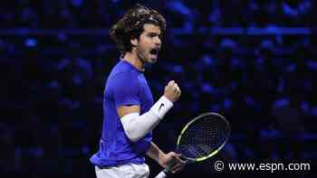 Alcaraz gets revenge, outlasts Fritz as Europe takes 7-5 lead in Laver Cup