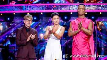 You're making me nervous, Johannes! Emma Willis sums up the feelings of a nation as new Strictly hosts get off to shaky start