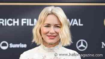 Naomi Watts, 58, stuns in sheer white lace 'naked' dress