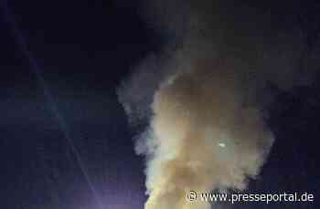 KFV Sigmaringen: Brand Mehrfamilienhaus