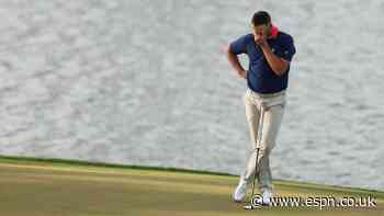 U.S. down 3 at Presidents Cup, will need largest singles rally to win