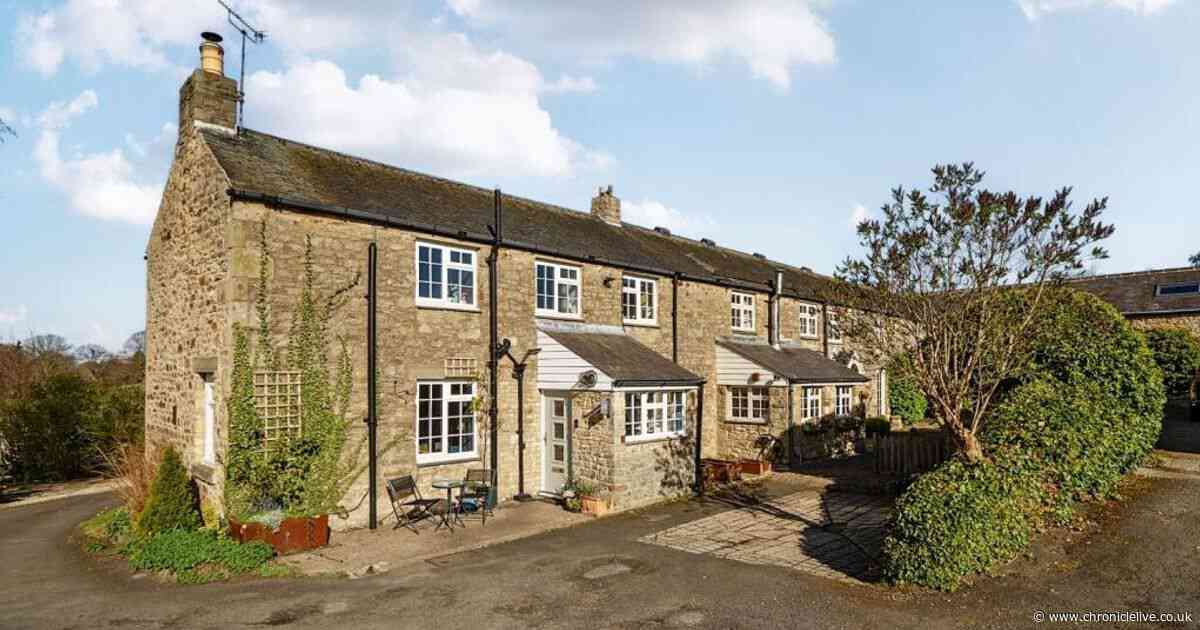 Inside a 'charming' Northumberland stone cottage in a 'tranquil' hamlet for sale at £400,000
