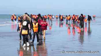 French charity workers accused of 'assisting trafficking' as volunteers help child migrants attempt to cross the Channel