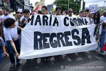 Comando con Venezuela convoca a "gran caravana" en el país para exigir regreso de María Corina Machado