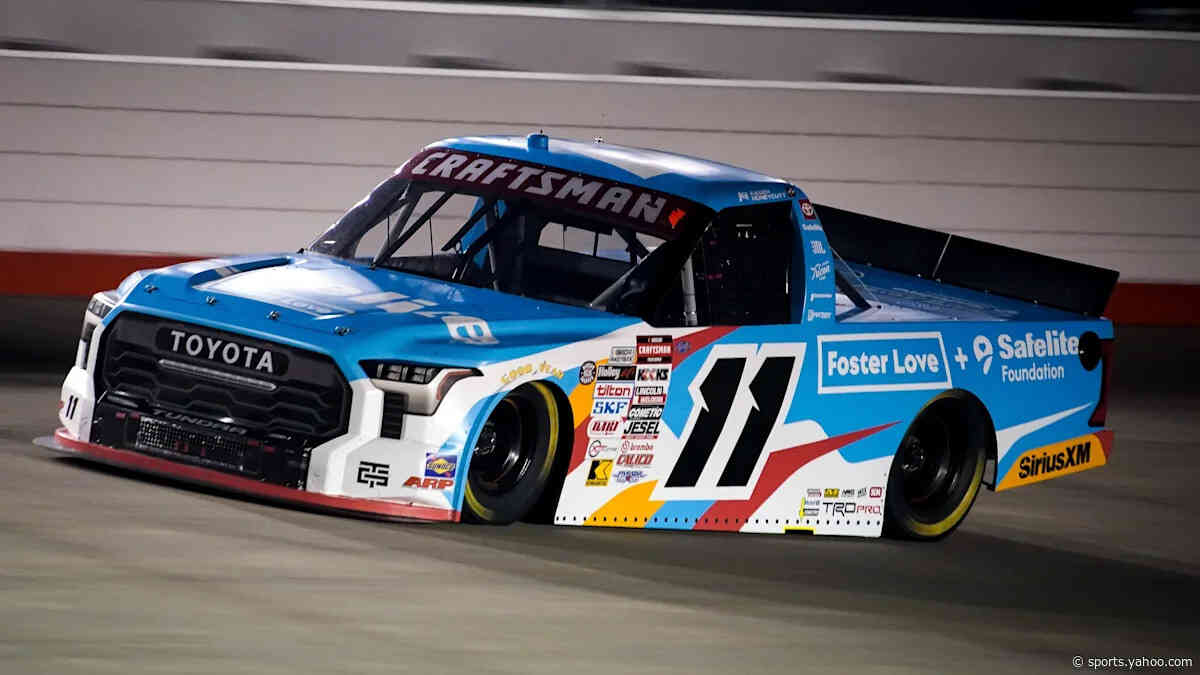 Who won NASCAR Truck Series Kansas race? Winner is Kaden Honeycutt, plus full results