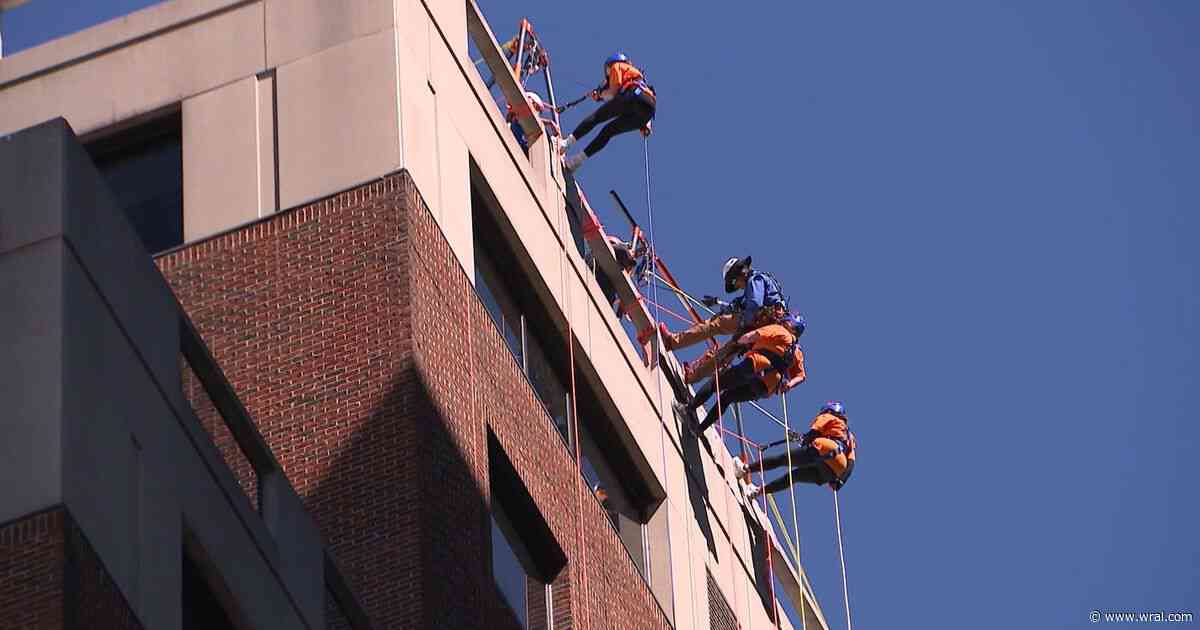 Dozens go Over the Edge for Special Olympics NC