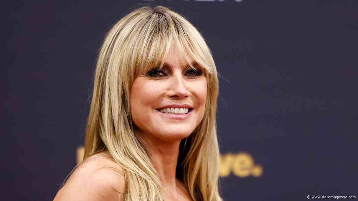 Heidi Klum returns to her German roots in very surprising outfit
