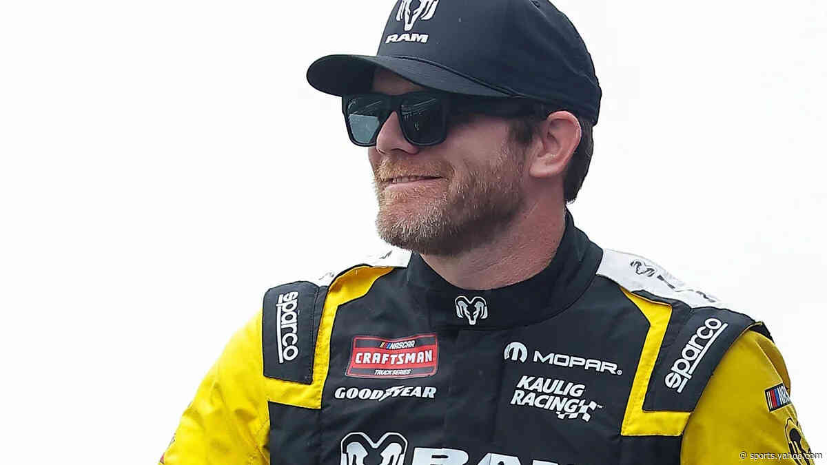 Conor Daly earns career-best NASCAR Truck finish in chaotic Kansas race