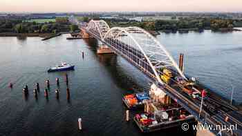 Merwedebrug na werkzaamheden vervroegd open, verbod vrachtwagens blijft gelden