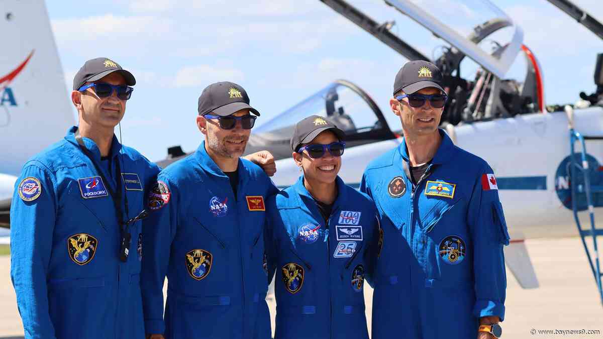 Crew-13 arrives at Kennedy Space Center before big launch