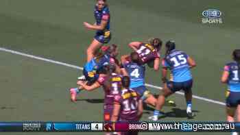 Dam beats defenders to score for Broncos