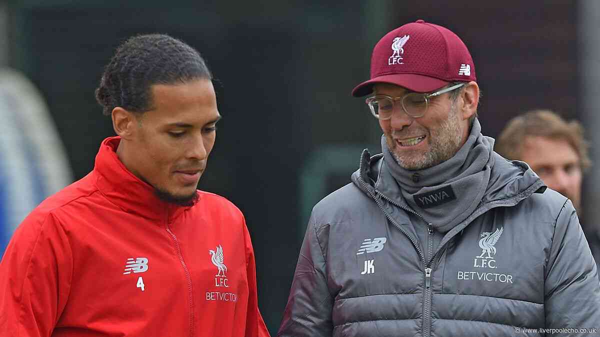 Virgil van Dijk broke Jurgen Klopp rule straight away as ex-Liverpool boss lays down law again