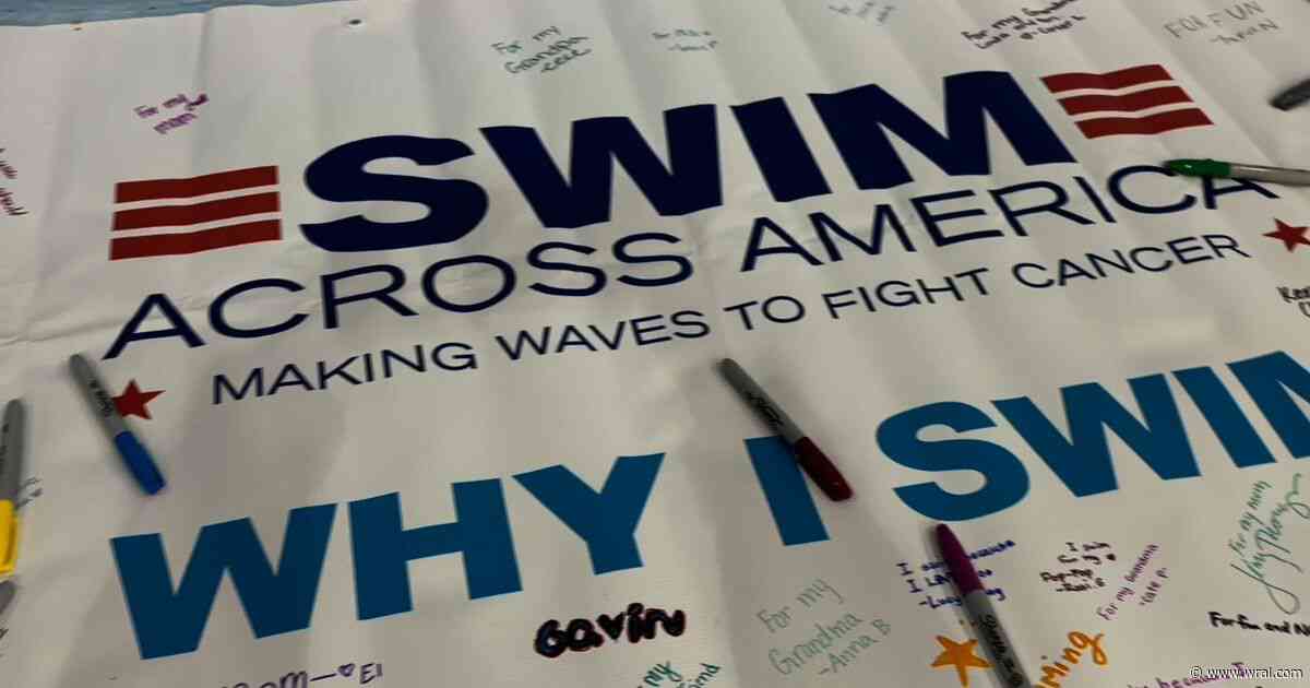 Swim Across America event returns to UNC