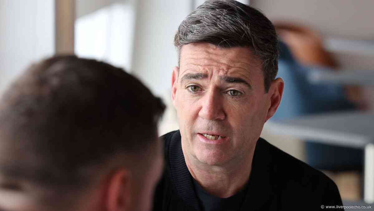 Andy Burnham slams 'poisonous' masked anti-immigration gangs as he praises Liverpool's fight against hatred